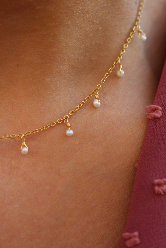 Colar Pearly Star