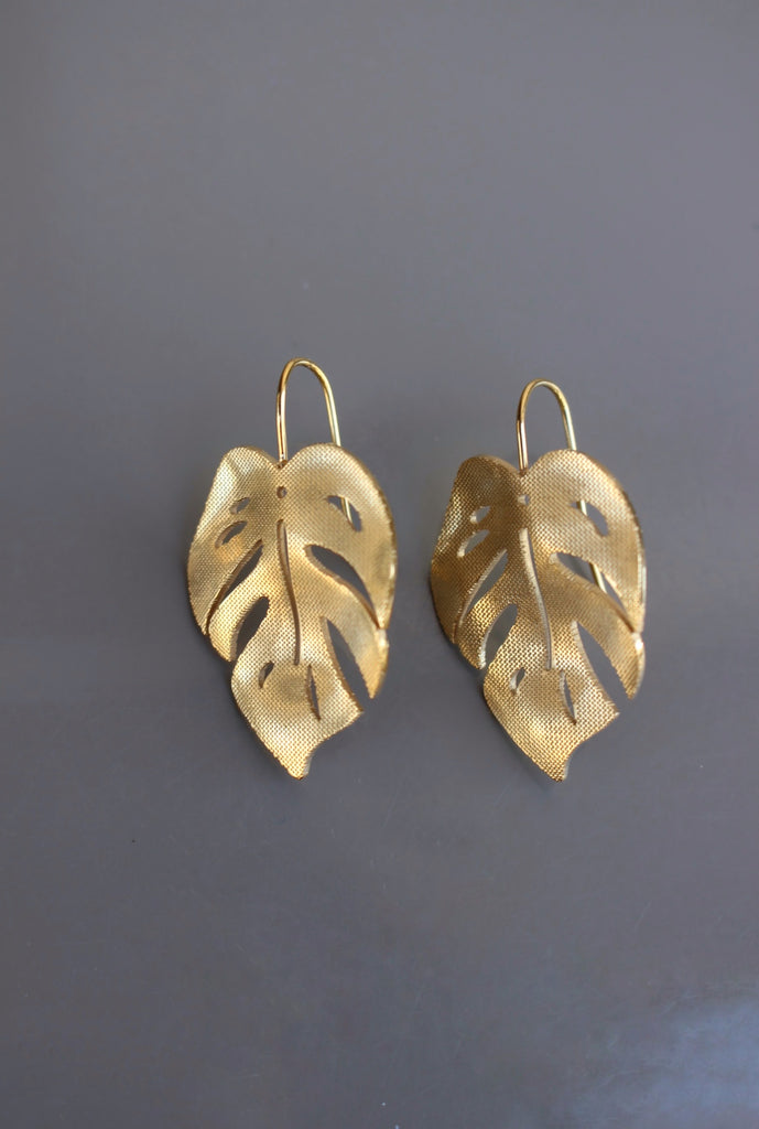 Brincos Hooked Ginkgo