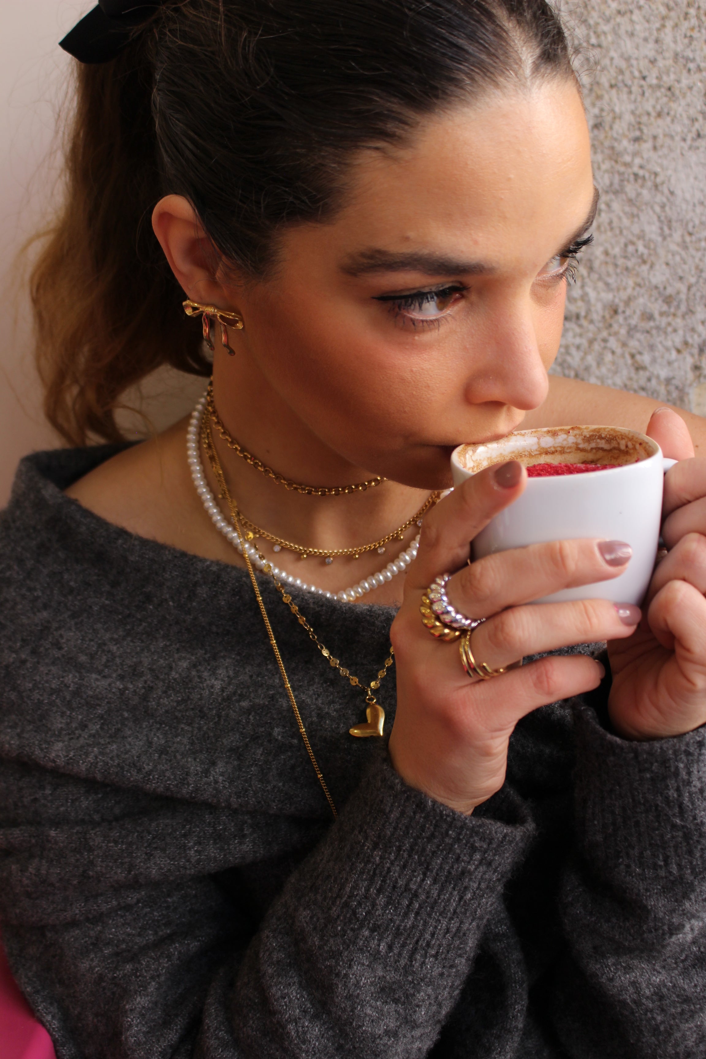 Colar Pearly Love