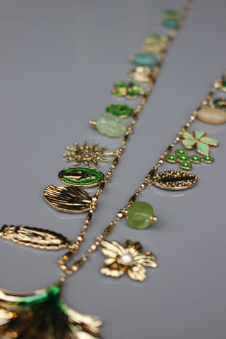 Colar Verde Mix