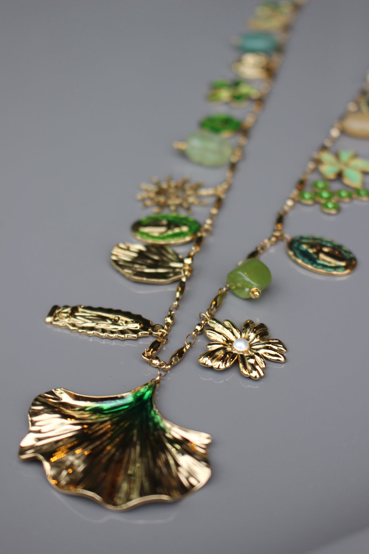 Colar Verde Mix