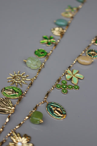 Colar Verde Mix