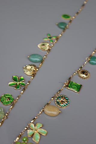 Colar Verde Mix