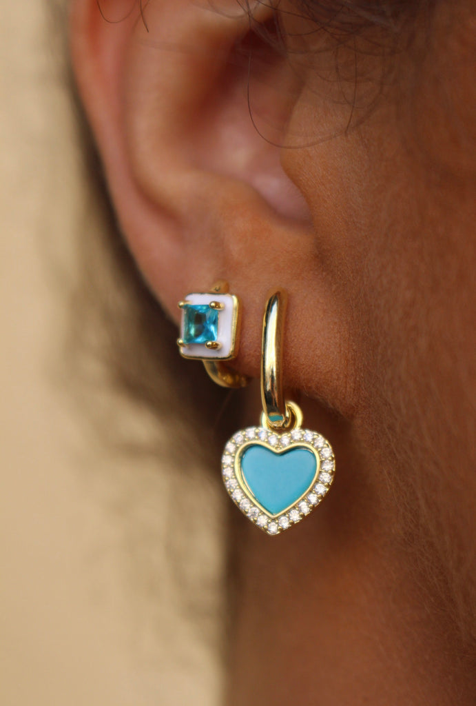 Colory Small Hoops