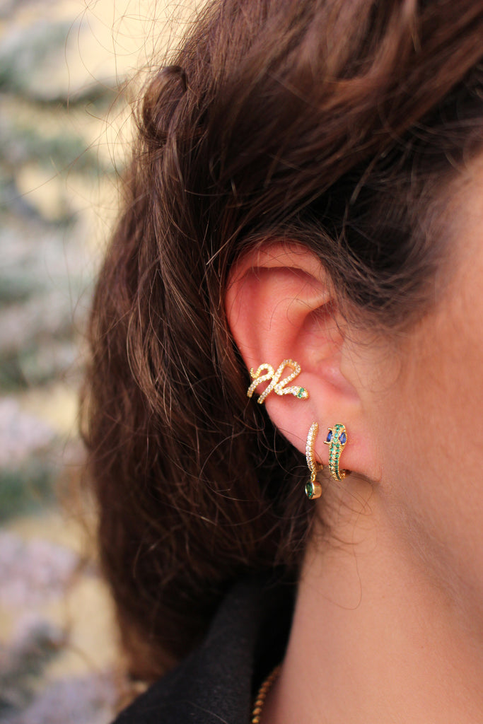 Snaky Earcuff (Stainless Steel)